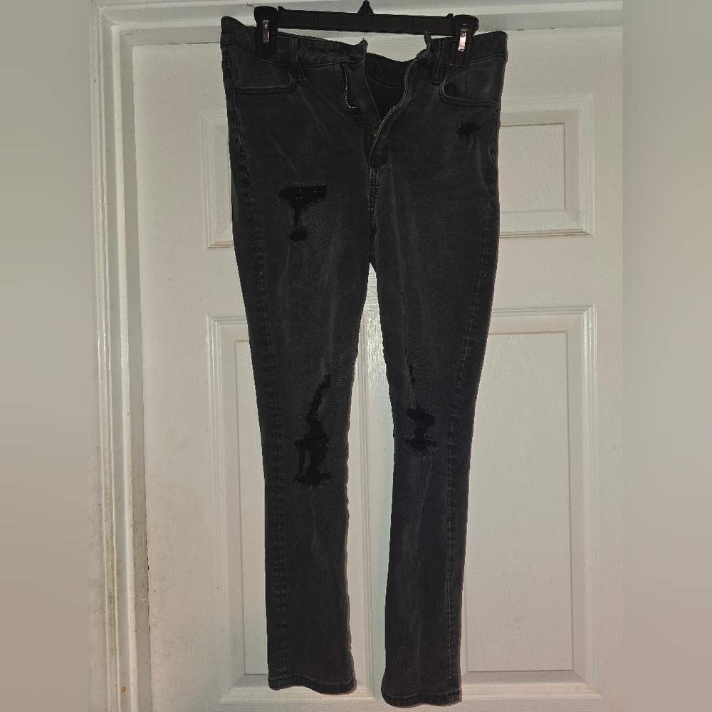 American Eagle Outfitters Black Super Stretch Jeans